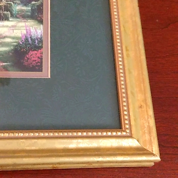 Thomas Kinkade accent print "Garden of Prayer" 9.25 in. X 11.5 in. - Picture 3 of 4